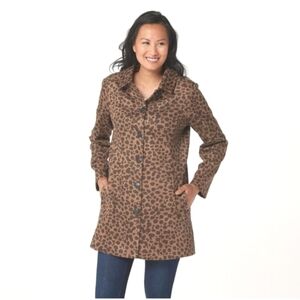 Isaac Mizrahi Live! Leopard Printed Jacket 6